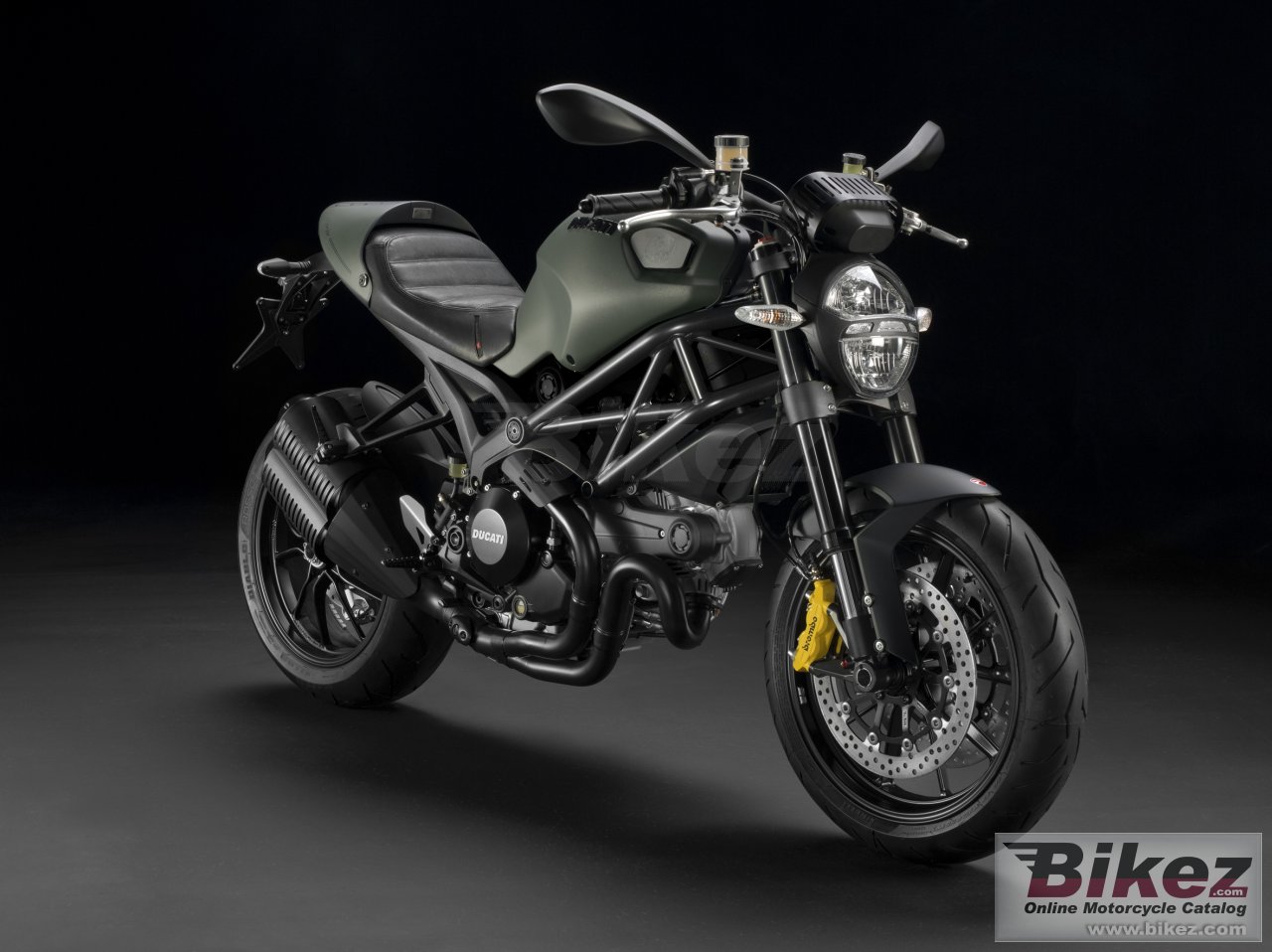 Big Ducati monster 1100 diesel picture and wallpaper from Bikez.com